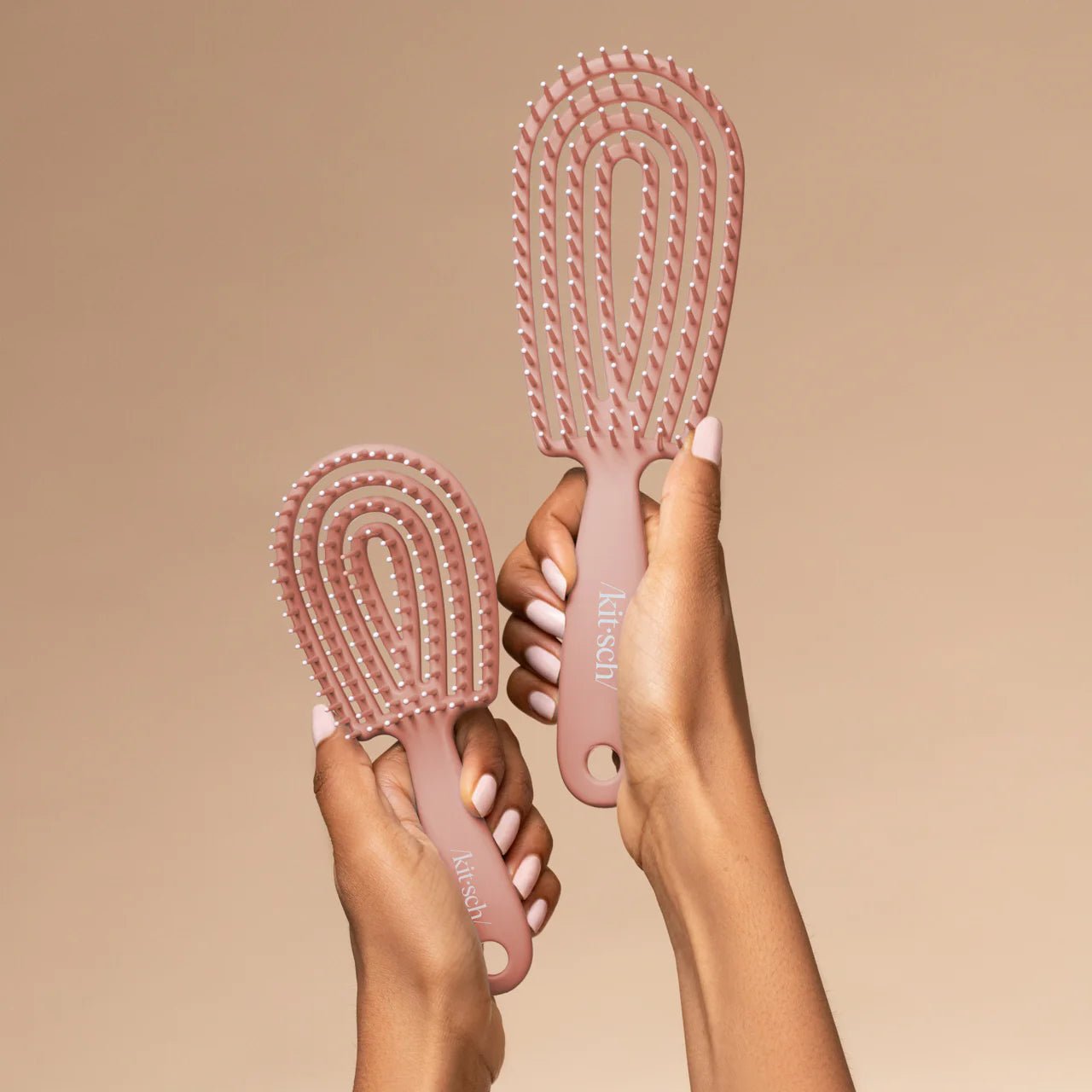 Kitsch Mini Detangling Flexi Brush - Terracotta - Shelley and Co