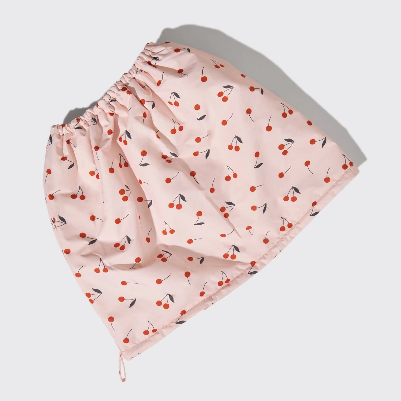 Kitsch Satin - Lined Flexi Shower Cap - Cherry Print - shelley and co