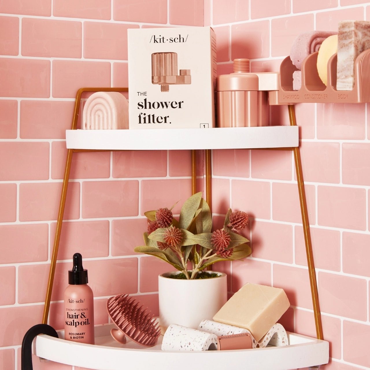 Kitsch The Shower Filter - Terracotta - Shelley and Co