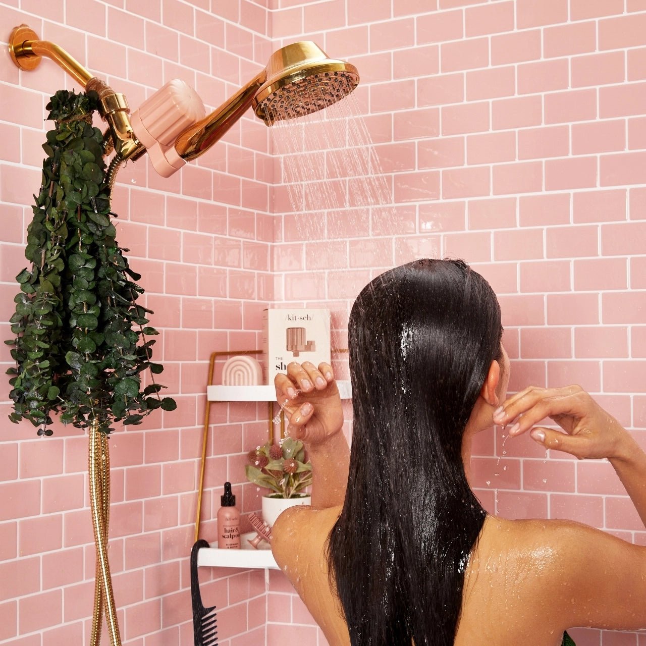 Kitsch The Shower Filter - Terracotta - Shelley and Co