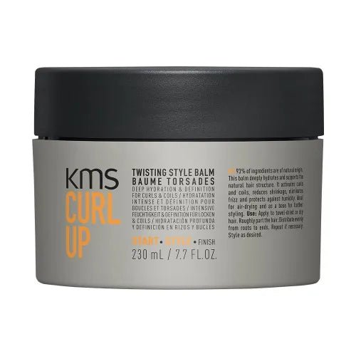 KMS Curl Up Twisting Style Balm 230ml - shelley and co