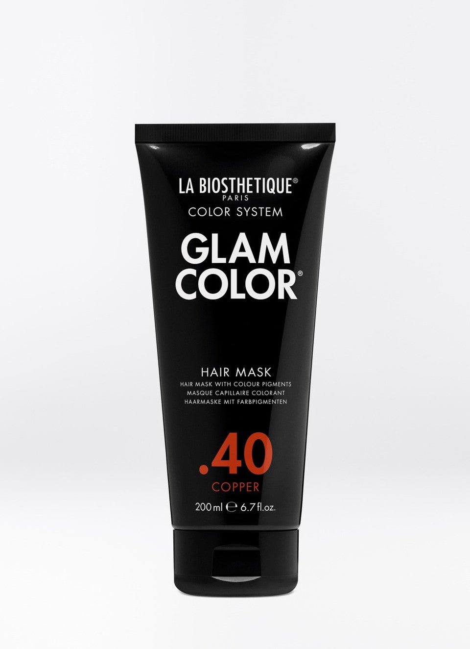 La Biosthetique Glam Color Hair Mask .40 Copper 200ml - shelley and co