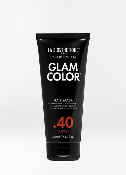 La Biosthetique Glam Color Hair Mask .40 Copper 200ml - shelley and co