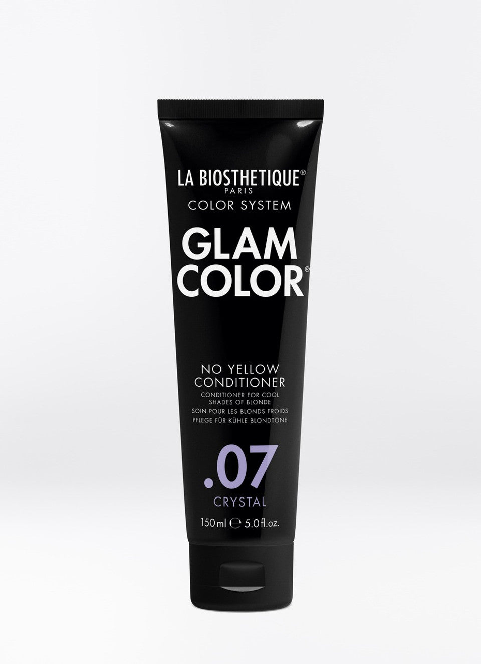 La Biosthetique Glam Color No Yellow Conditioner .07 Crystal 150ml - shelley and co