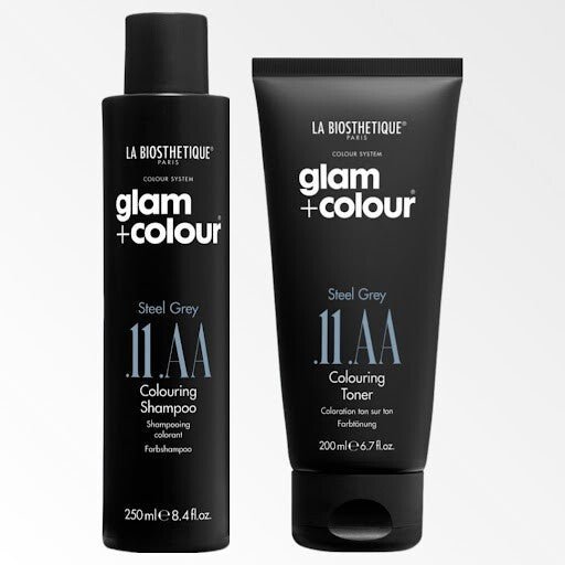 La Biosthetique Glam Color Steel Grey Duo Bundle - Shelley and Co