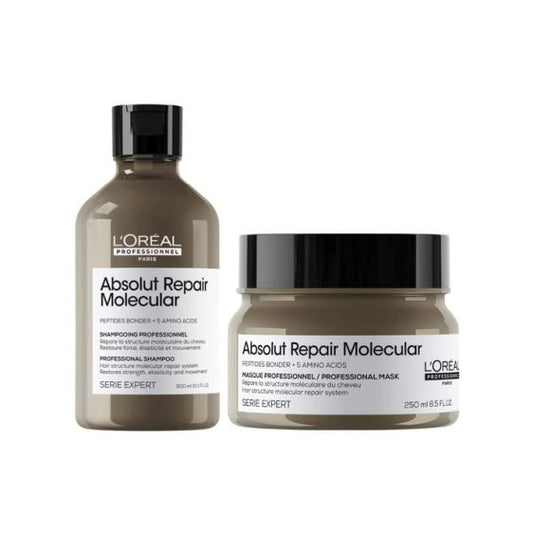 L'Oréal Professionnel Absolut Repair Molecular Duo Bundle - shelley and co
