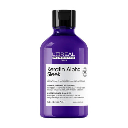 L'Oréal Professionnel Keratin Alpha Sleek Shampoo 300ml - Shelley and Co