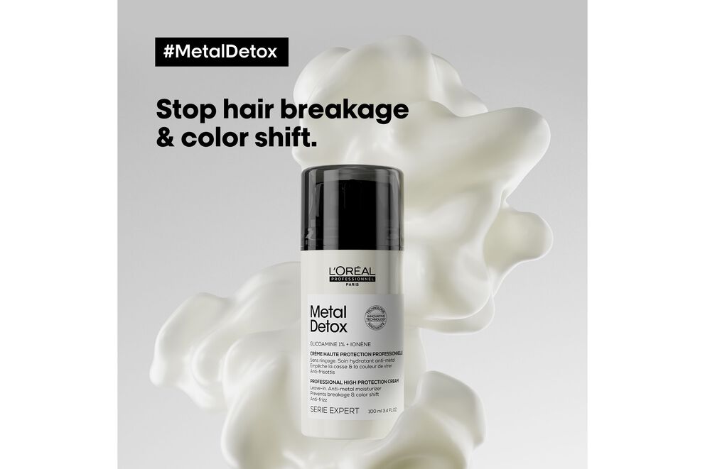 L'Oréal Professionnel Metal Detox Leave - in Cream 100ml - shelley and co