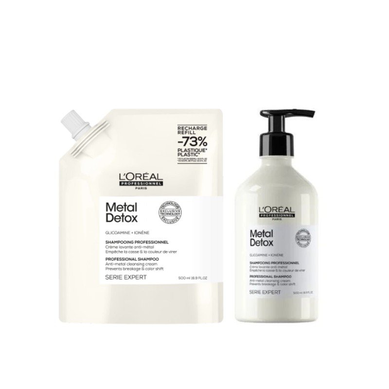 L'Oréal Professionnel Metal Detox Refillable Duo Bundle - Shelley and Co