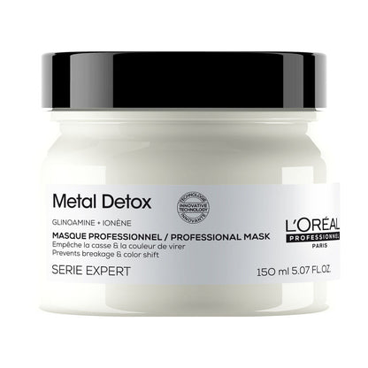 L'Oréal Professionnel Metal Detox Rinse - Off Mask 150ml - Shelley and Co