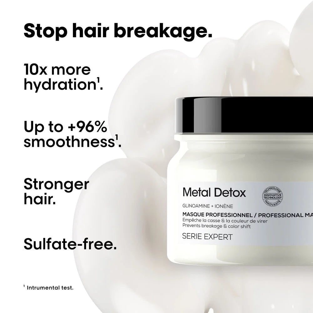 L'Oréal Professionnel Metal Detox Rinse - Off Mask 150ml - Shelley and Co