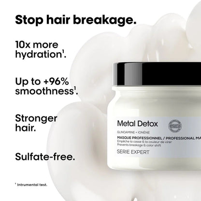 L'Oréal Professionnel Metal Detox Rinse - Off Mask 150ml - Shelley and Co