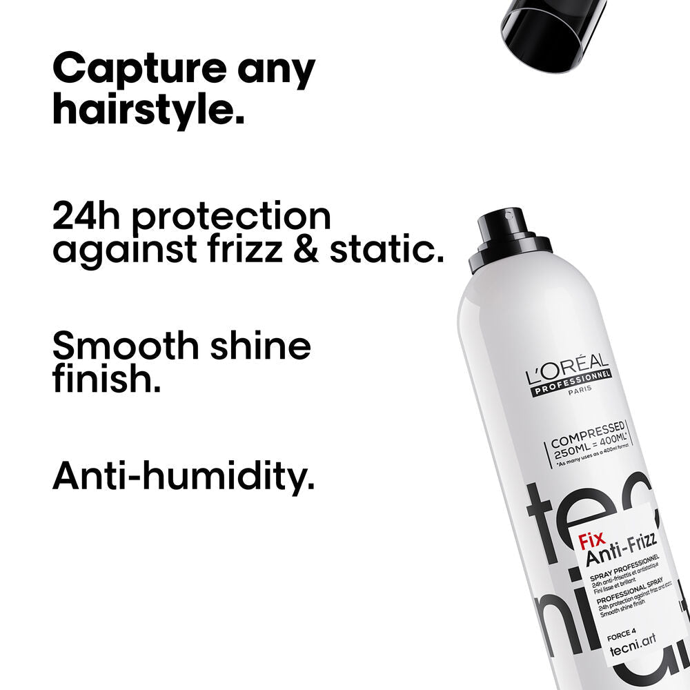 L'Oréal Professionnel Tecni.Art Fix Anti - Frizz Fixing Spray 250ml - Shelley and Co