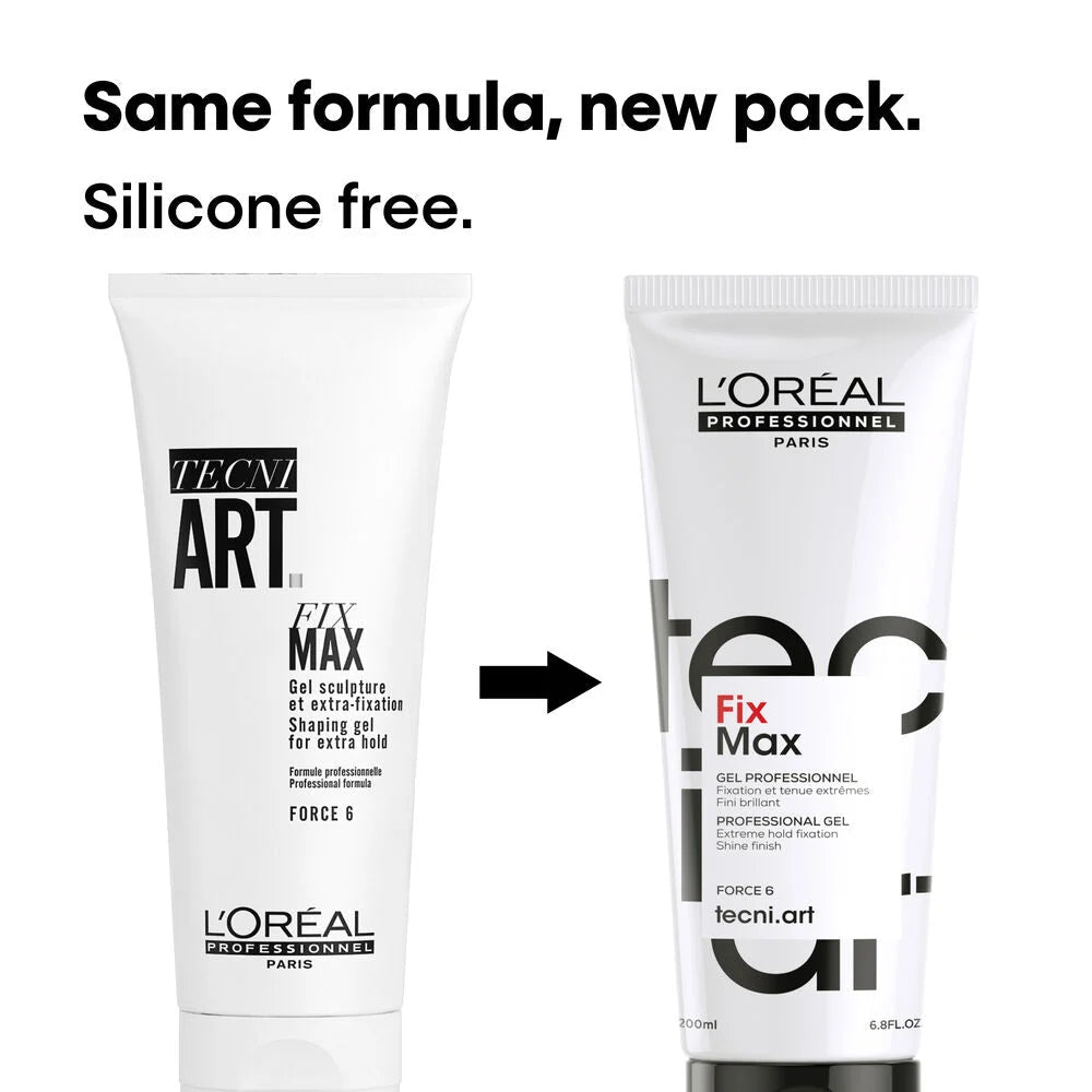 L'Oréal Professionnel Tecni.Art Fix Max Shaping Gel For Extra Hold 200ml - Shelley and Co