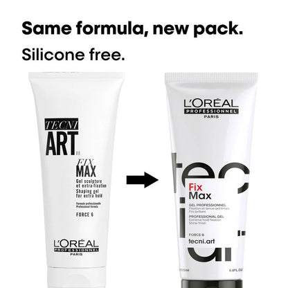 L'Oréal Professionnel Tecni.Art Fix Max Shaping Gel For Extra Hold 200ml - Shelley and Co