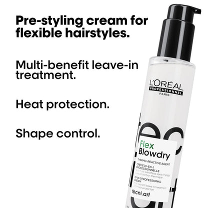 L'Oréal Professionnel Tecni.Art Flex Blowdry 10 - in - 1 Blowdrying Cream 150ml - Shelley and Co