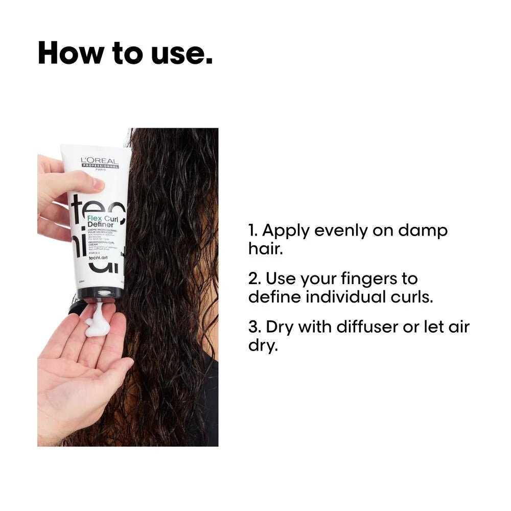 L'Oréal Professionnel Tecni.Art Flex Curl Definer Curl Cream 200ml - Shelley and Co
