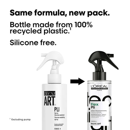 L'Oréal Professionnel Tecni.Art Flex Pli Thermo - Modelling Spray 190ml - Shelley and Co