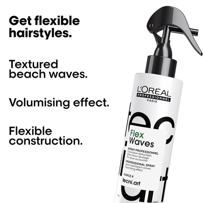 L'Oréal Professionnel Tecni.Art Flex Waves Texturising Salt Spray 190ml - Shelley and Co
