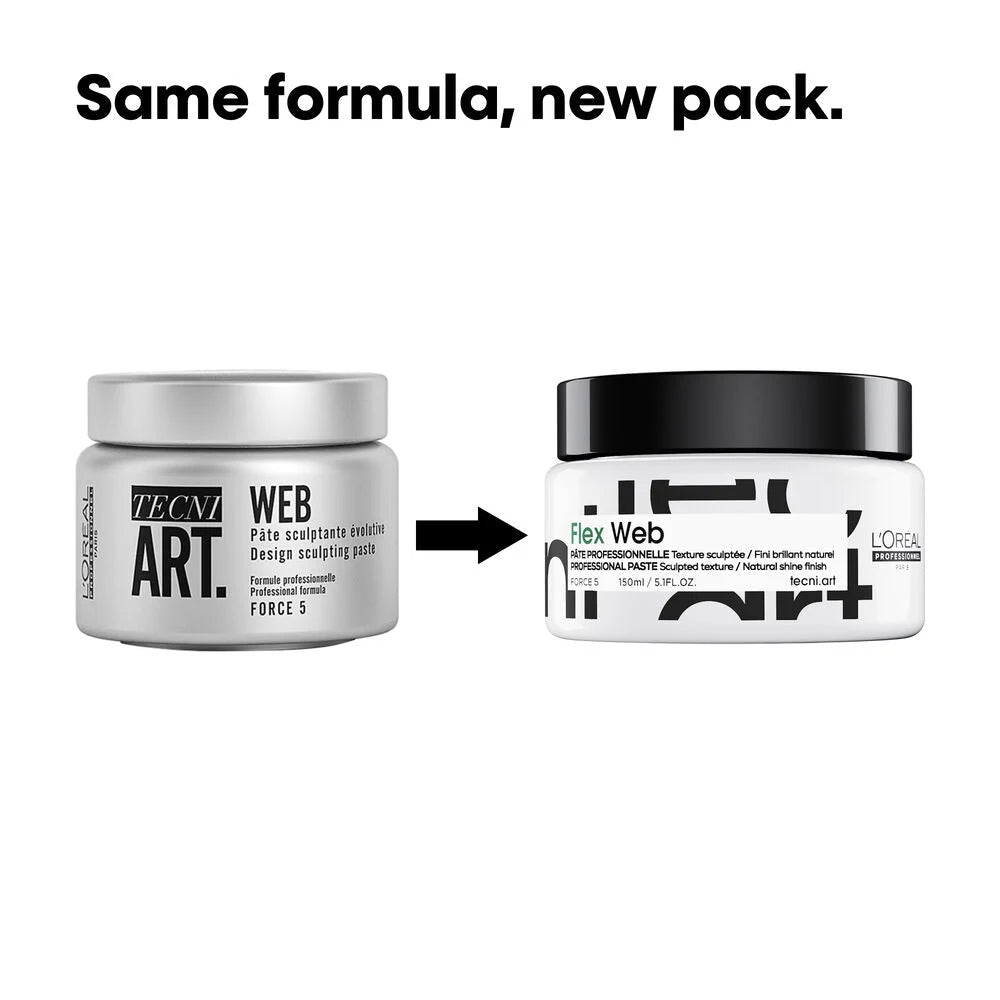 L'Oréal Professionnel Tecni.Art Flex Web Sculpting Paste 150ml - Shelley and Co