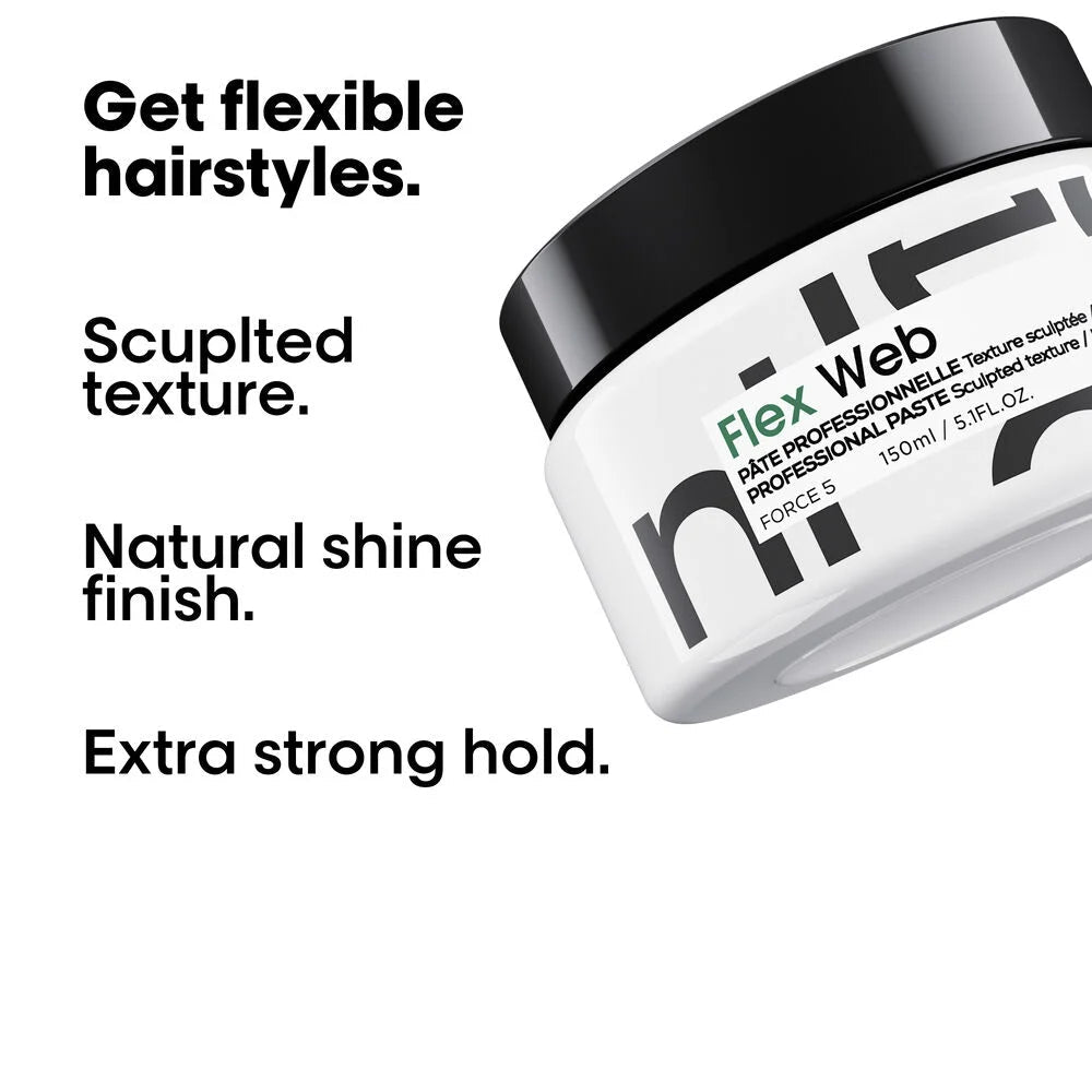 L'Oréal Professionnel Tecni.Art Flex Web Sculpting Paste 150ml - Shelley and Co