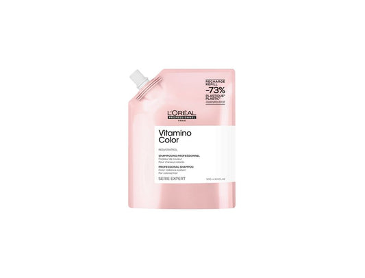 L'Oréal Professionnel Vitamino Color Shampoo Refill Pouch 500ml - Shelley and Co