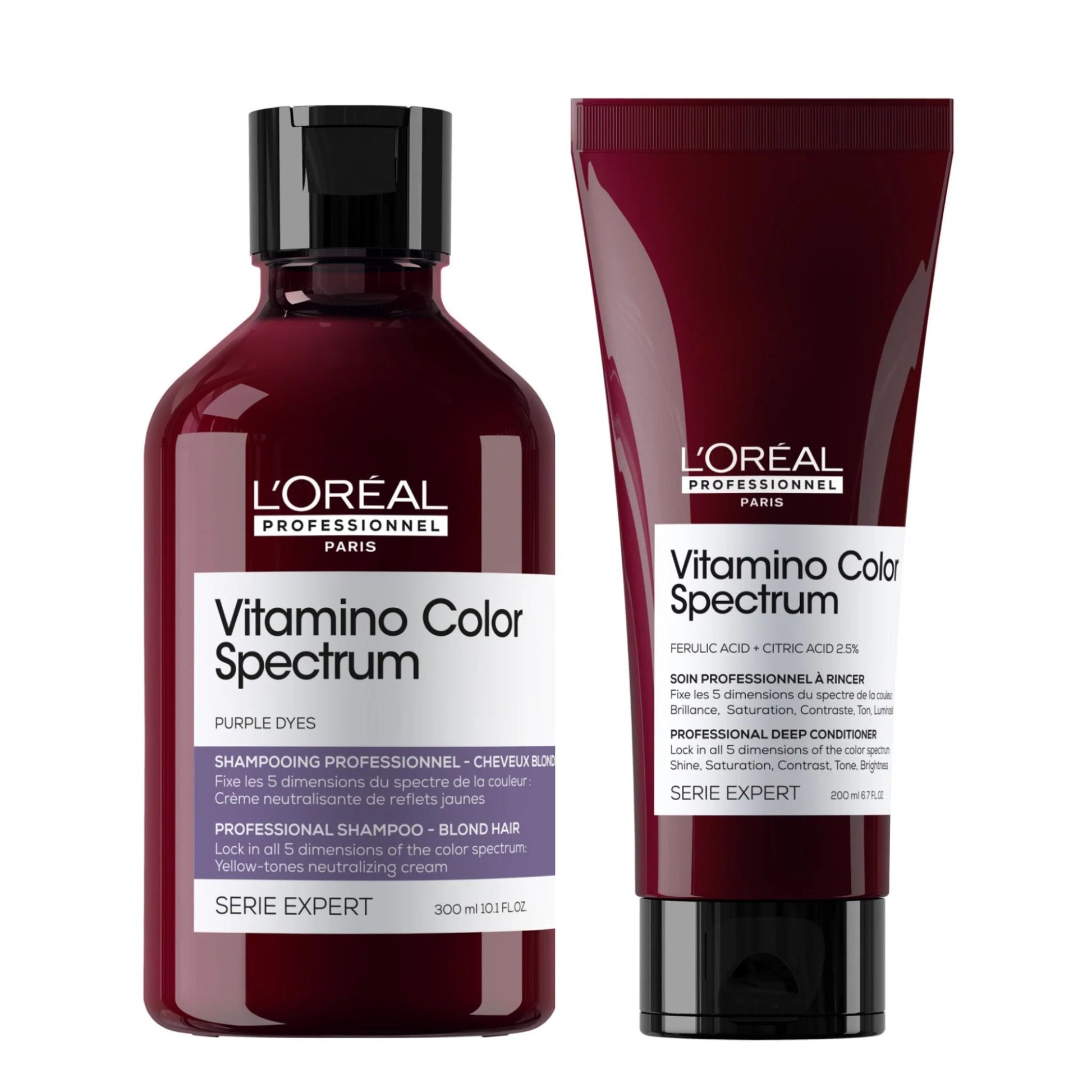 L'Oréal Professionnel Vitamino Color Spectrum Toning Duo Bundle - shelley and co