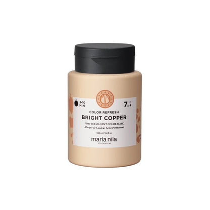 Maria Nila Colour Refresh Bright Copper 100ml - Shelley and Co