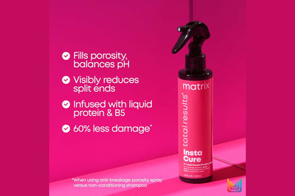 Matrix Instacure Anti - Breakage Porosity Spray 200ml - shelley and co