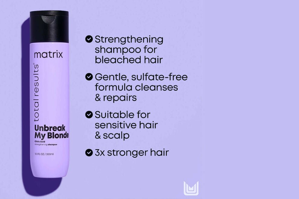 Matrix Unbreak My Blonde Shampoo 300ml - shelley and co