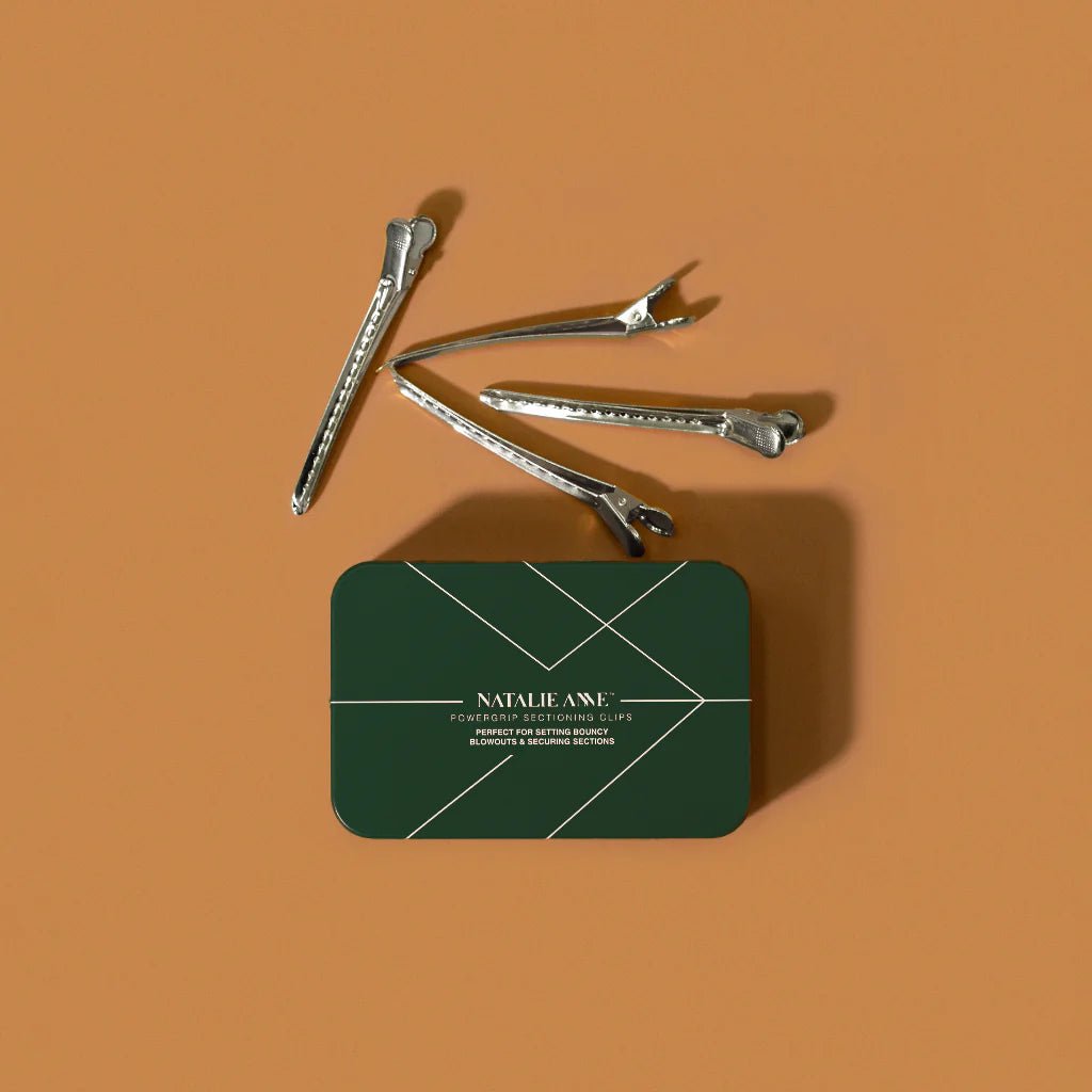 Natalie Anne Powergrip Sectioning Clips in Silver 15pk - Shelley and Co