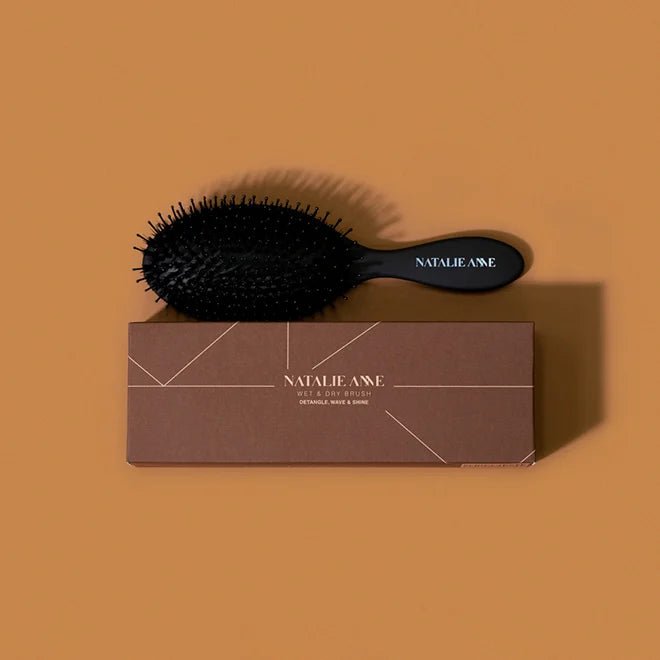 Natalie Anne Wet & Dry Brush in Black - shelley and co