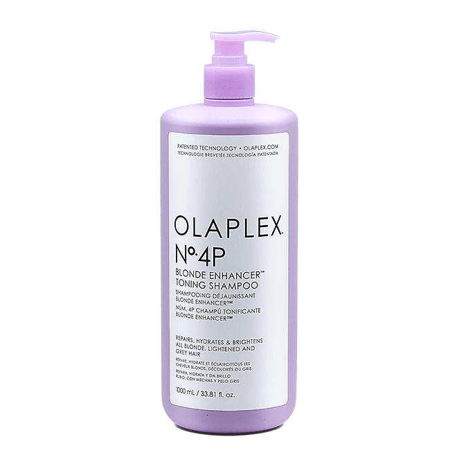 Olaplex No. 4P Blonde Enhancer Toning Shampoo 1L - shelley and co