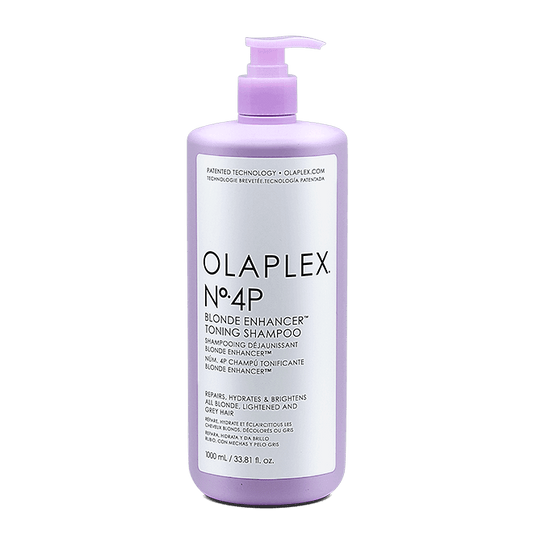 Olaplex No. 4P Blonde Enhancer Toning Shampoo 1L - shelley and co