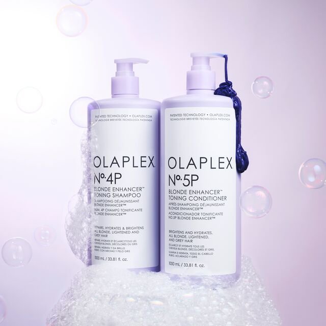 Olaplex No. 4P Blonde Enhancer Toning Shampoo 1L - shelley and co