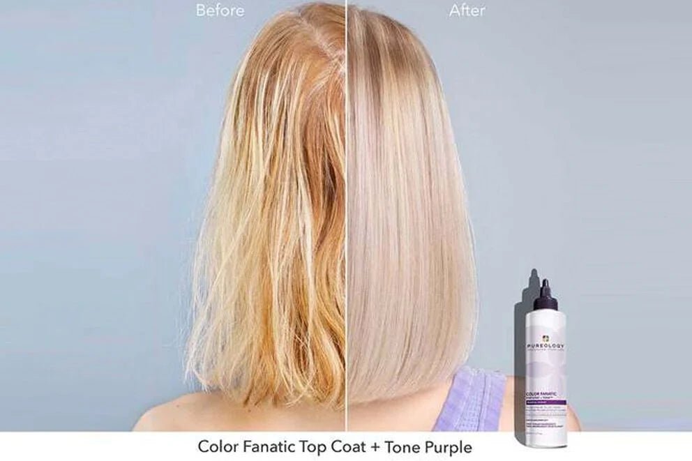Pureology Colour Fanatic Tone Glaze Purple 200ml - shelley and co