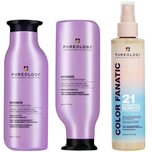 Pureology Hydrate + Spray Trio Bundle - Shelley and Co