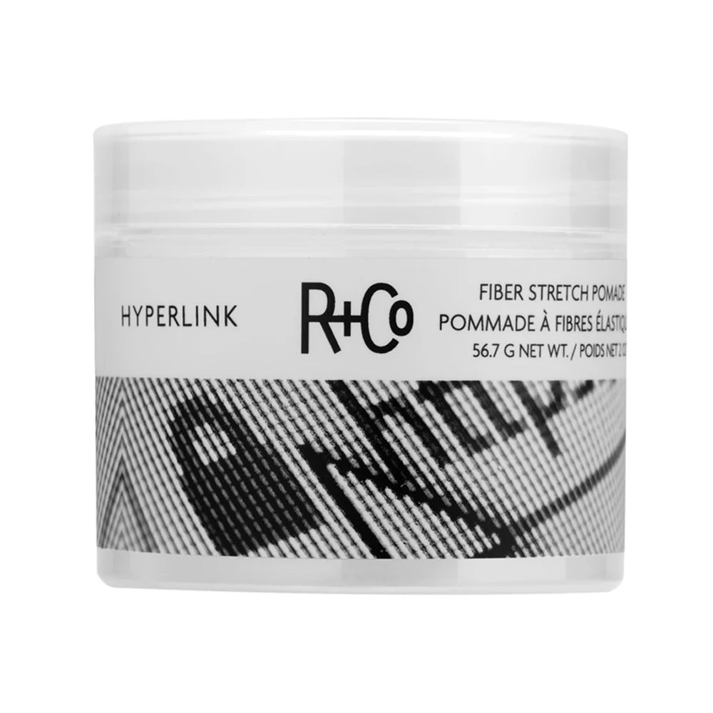 R+Co HYPERLINK Fiber Stretch Pomade 57g - shelley and co