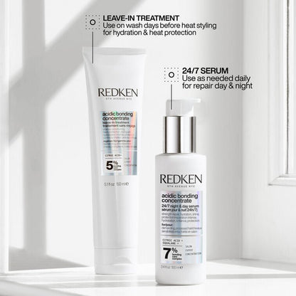 Redken Acidic Bonding Concentrate 24/7 Night and Day Serum 100ml - shelley and co