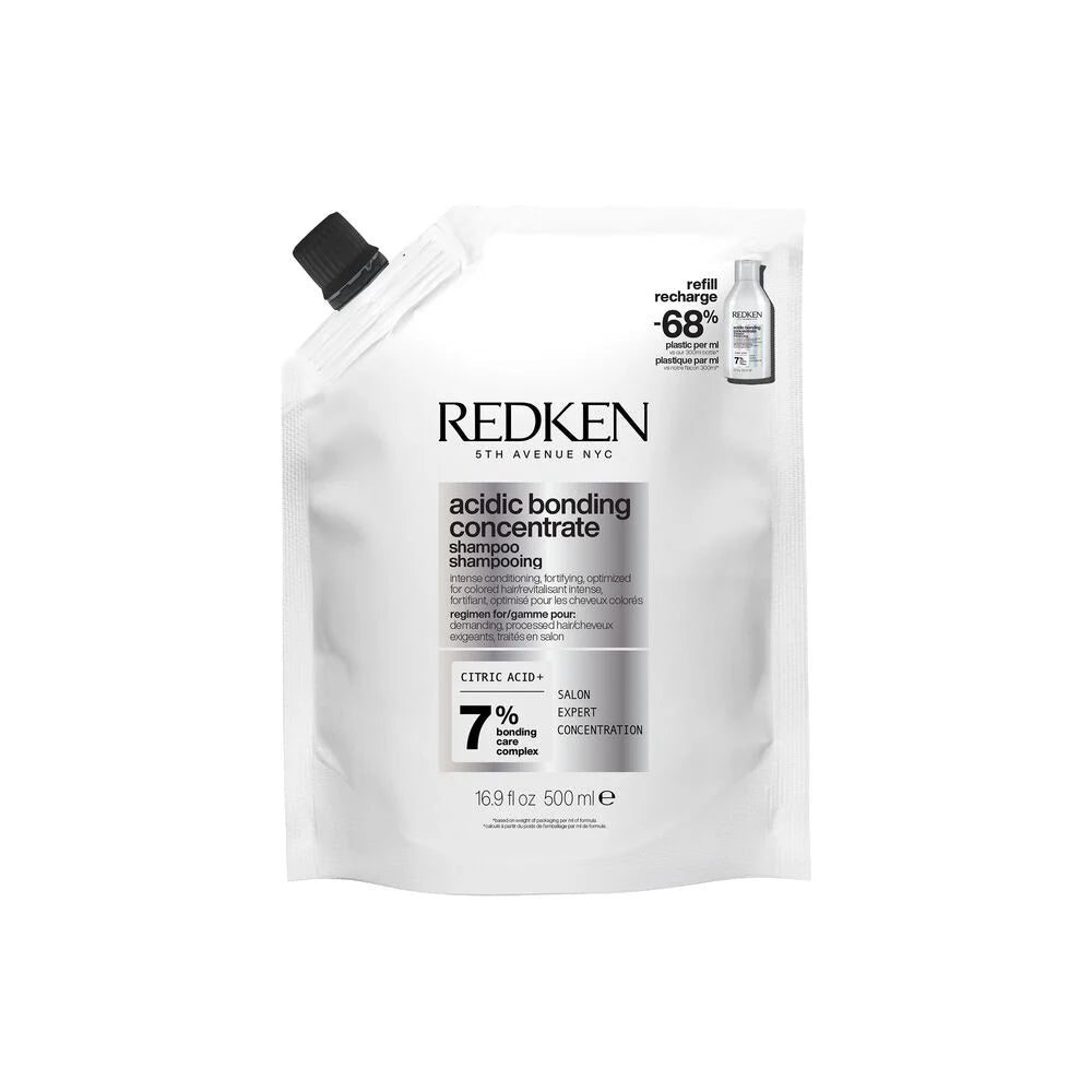 Redken Acidic Bonding Concentrate Shampoo Refill Pouch 500ml - Shelley and Co