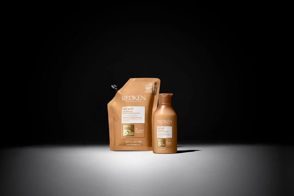 Redken All Soft Conditioner with Argan Oil Refill Pouch 500ml - Shelley and Co