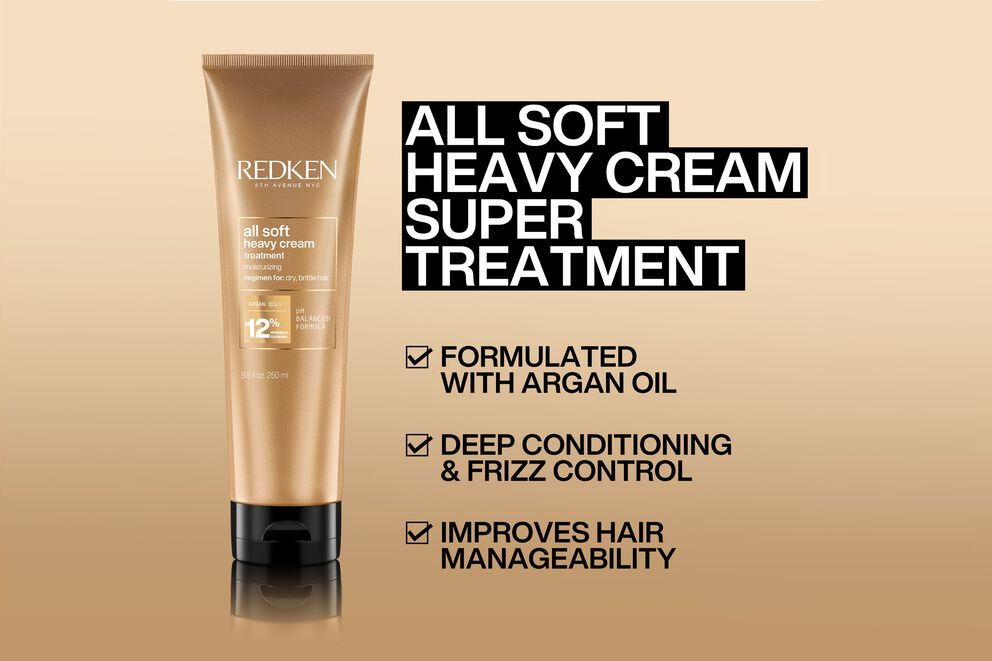 Redken All Soft Heavy Cream Super Treatment Mask 250ml - shelley and co