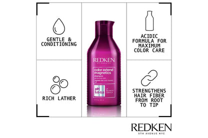 Redken Color Extend Magnetics Sulfate - Free Shampoo 300ml - shelley and co