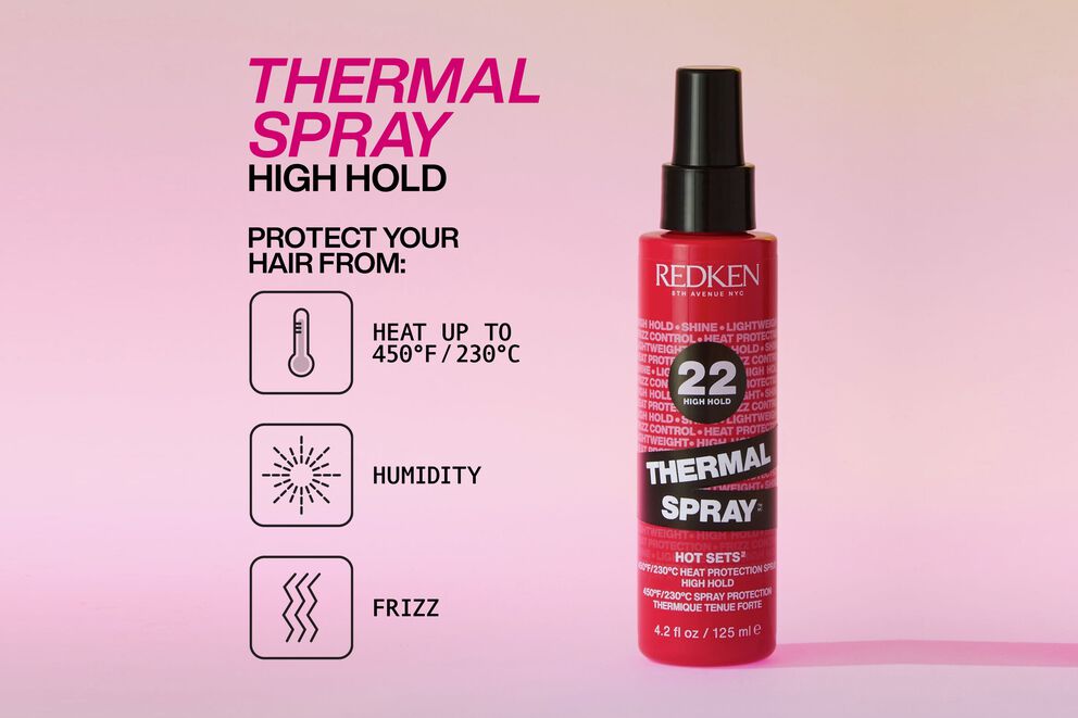 Redken Thermal Spray High Hold 125ml - shelley and co