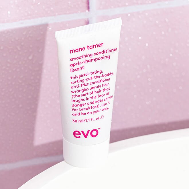 EVO mane tamer smoothing conditioner 30ml - shelley and co