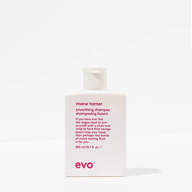 EVO mane tamer smoothing shampoo 300ml - shelley and co