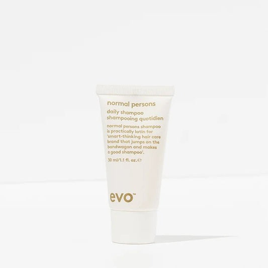 EVO normal persons daily shampoo 30ml - shelley and co