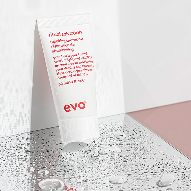 EVO ritual salvation repairing shampoo 30ml - shelley and co