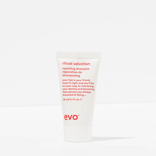 EVO ritual salvation repairing shampoo 30ml - shelley and co