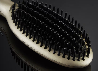 GHD Glide Hot Brush - Gold - shelley and co